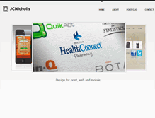 Tablet Screenshot of jcnicholls.com